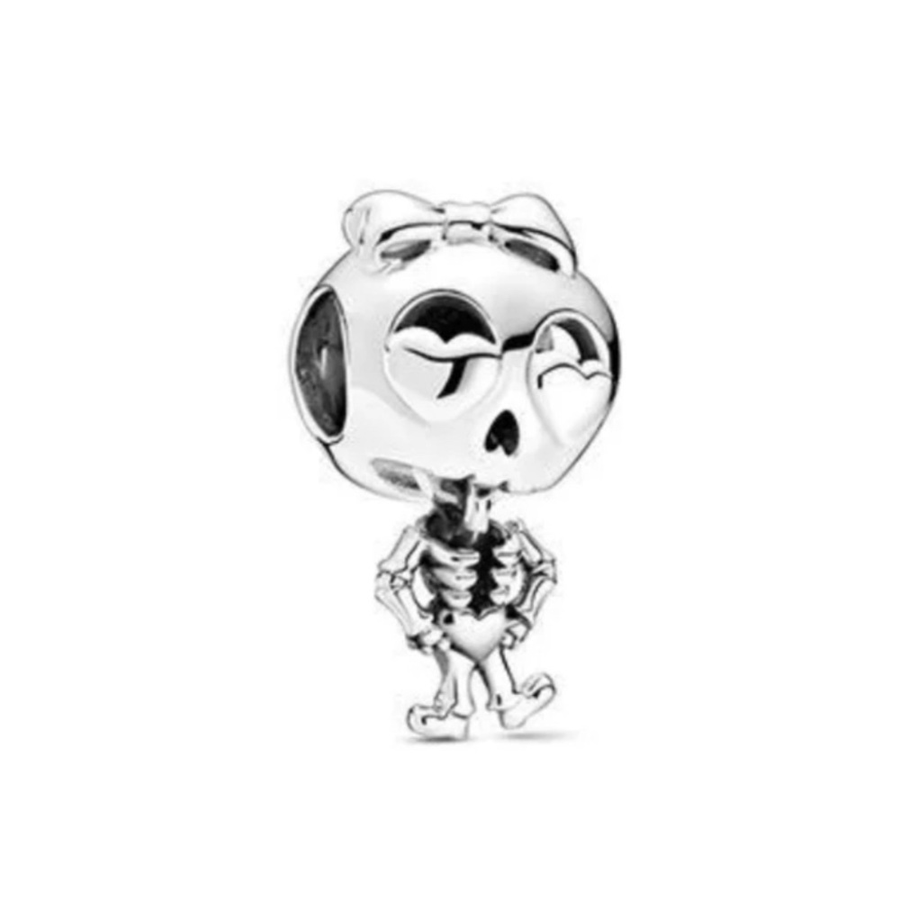 Pandora Silver Skeleton Girl Charm